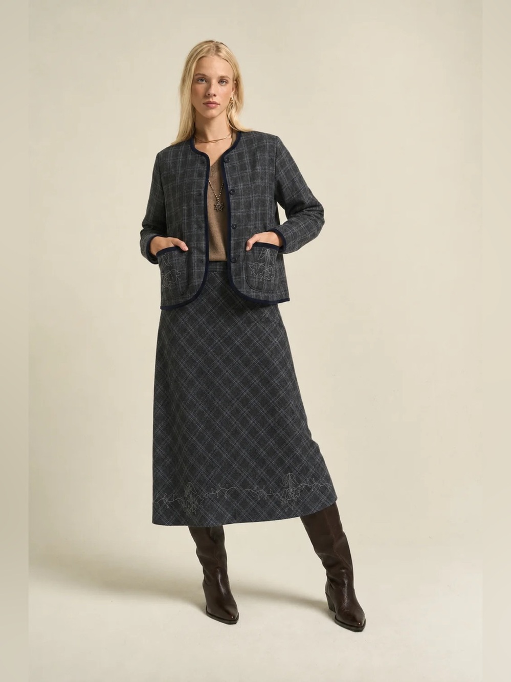 Sonmer Hannah Jacket Grey